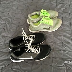 2 pairs of Nikes size 8.5